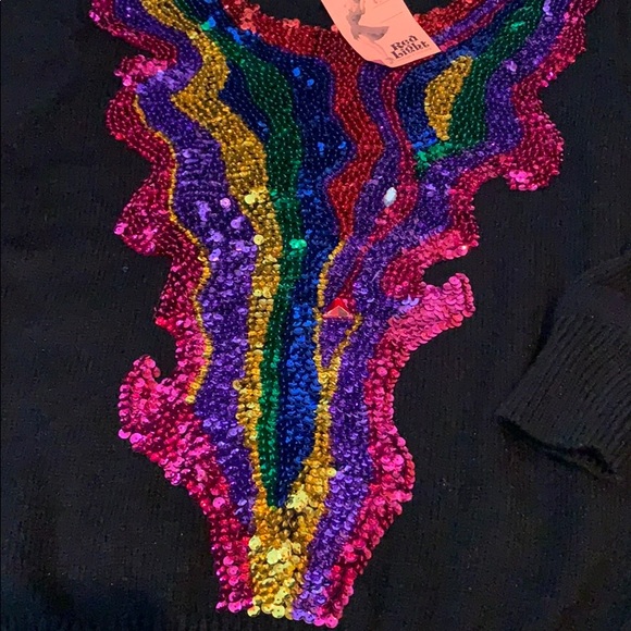 Western connection sequined sweater - Picture 2 of 3
